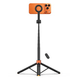 Tech Protect L10 S Magsafe Bluetooth Selfie Stick Stativ Sort/Orange