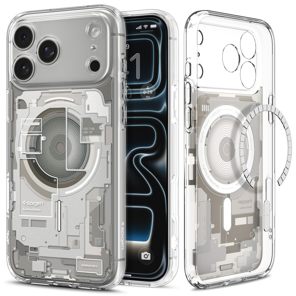 Spigen Ultra Hybrid Magsafe Iphone 17 Pro / 18 Pro Zero One Naturligt Titanium