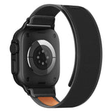Tech Protect Nylon Elite Apple Watch 9 / 10 / 11 / 12 / Se / Ultra (44 / 45 / 46 / 49 Mm) Sort/Orange