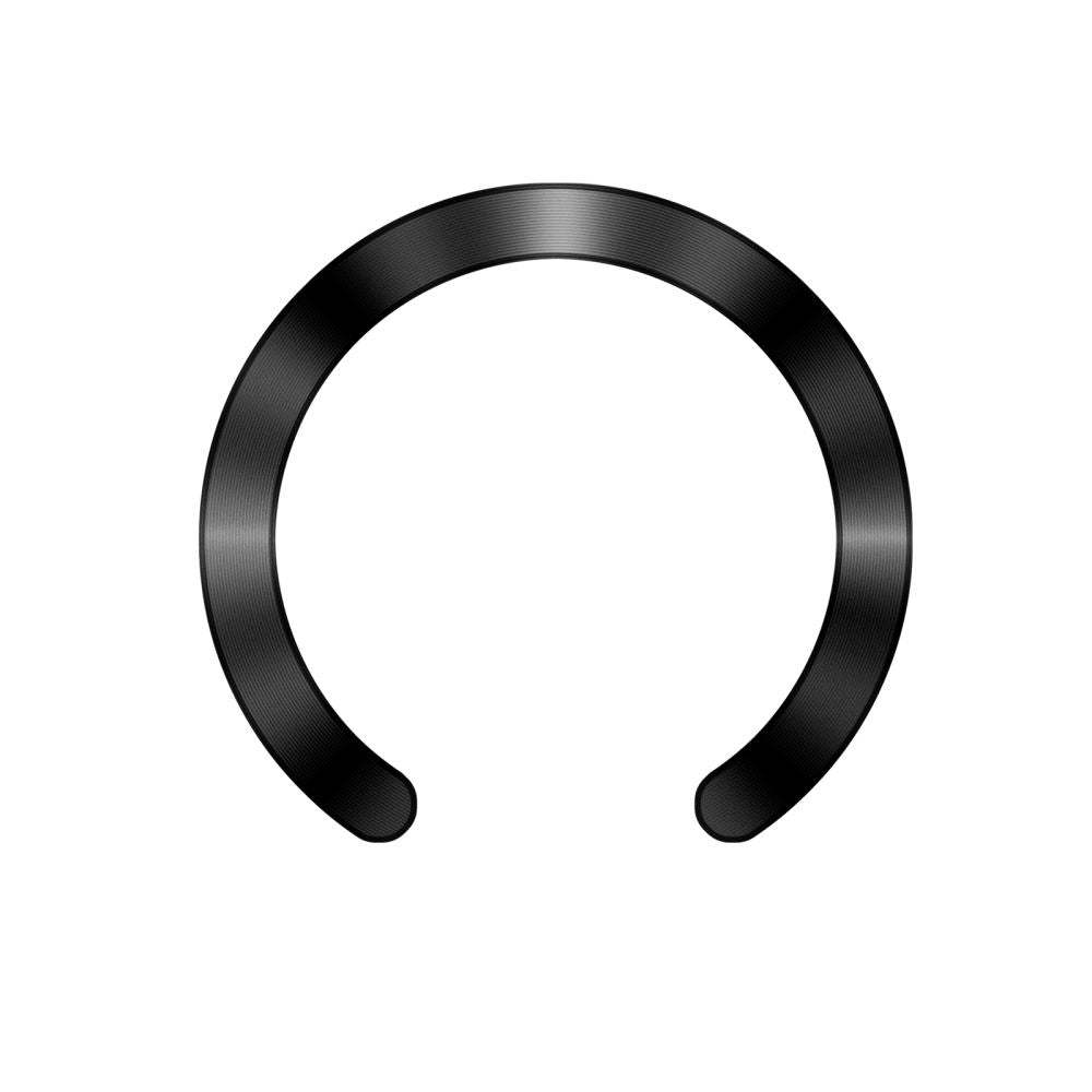 Tech Protect Mmp 210 Magnetisk Magsafe Ring 2 Pak Sort & Cosmic Orange
