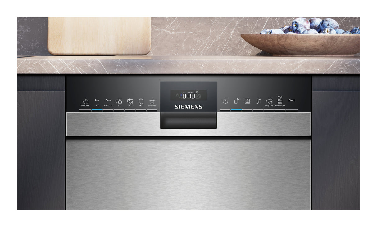Siemens SR43ES25ME opvaskemaskine Under bordplade 10 kuverter