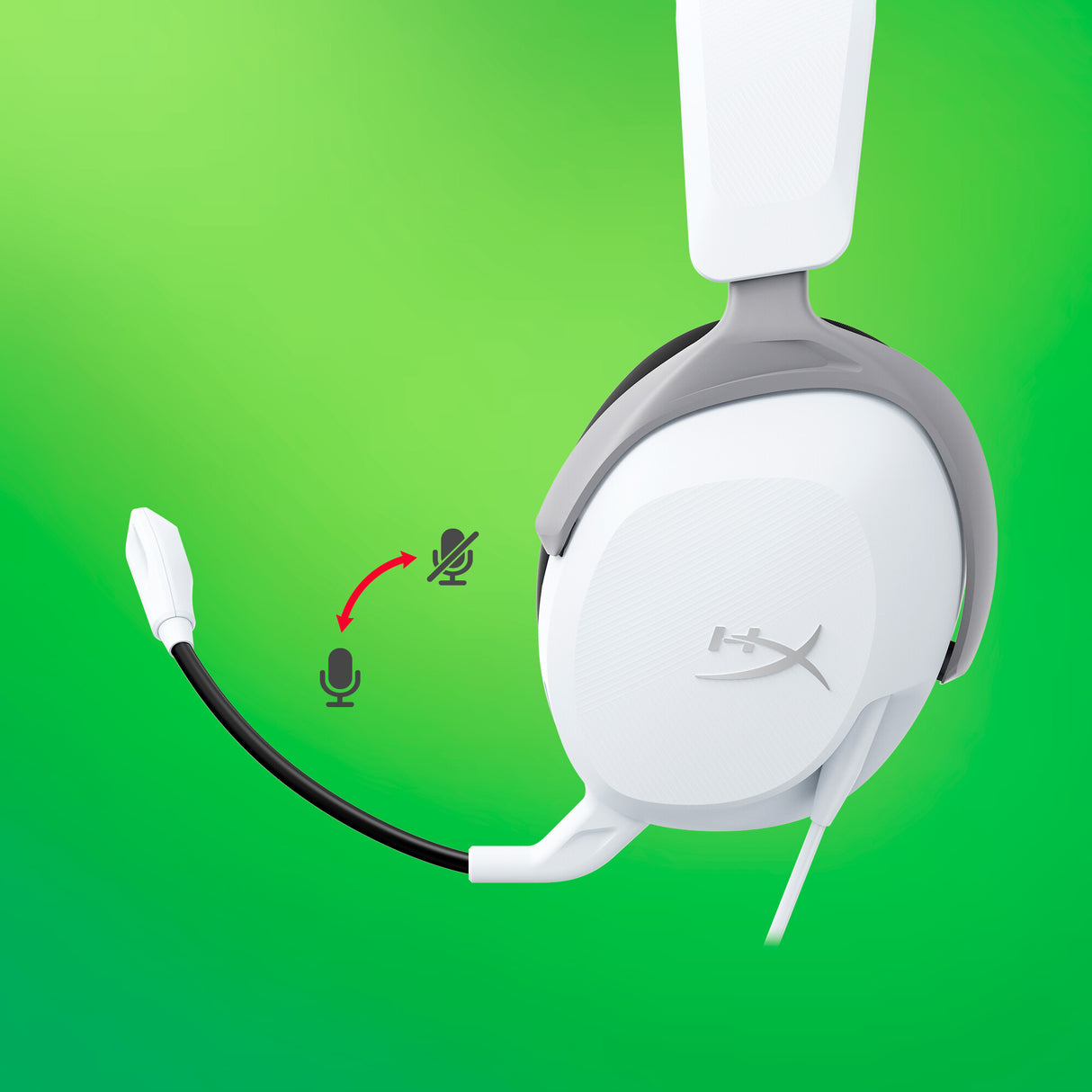 HyperX CloudX Stinger 2 Core Gaming Headsets Xbox White
