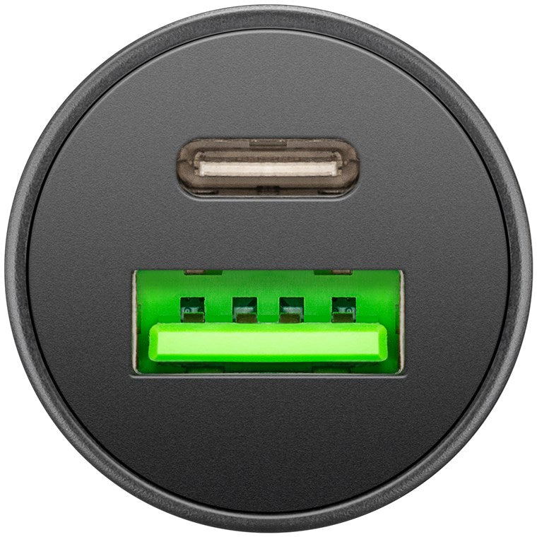 Goobay dual-USB Car Fast Charger USB-C PD (Power Delivery) (45 W)