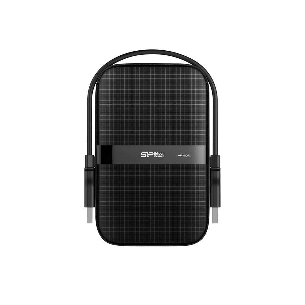 Silicon Power Armor A60 ekstern harddisk 1 TB 2.5" USB Type-A 3.2 Gen 1 (3.1 Gen 1) Sort