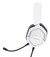 Trust GXT492W Carus Headset Ledningsført Spil Hvid
