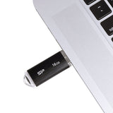 Silicon Power Ultima U02 USB-nøgle 16 GB USB Type-A 2.0 Sort