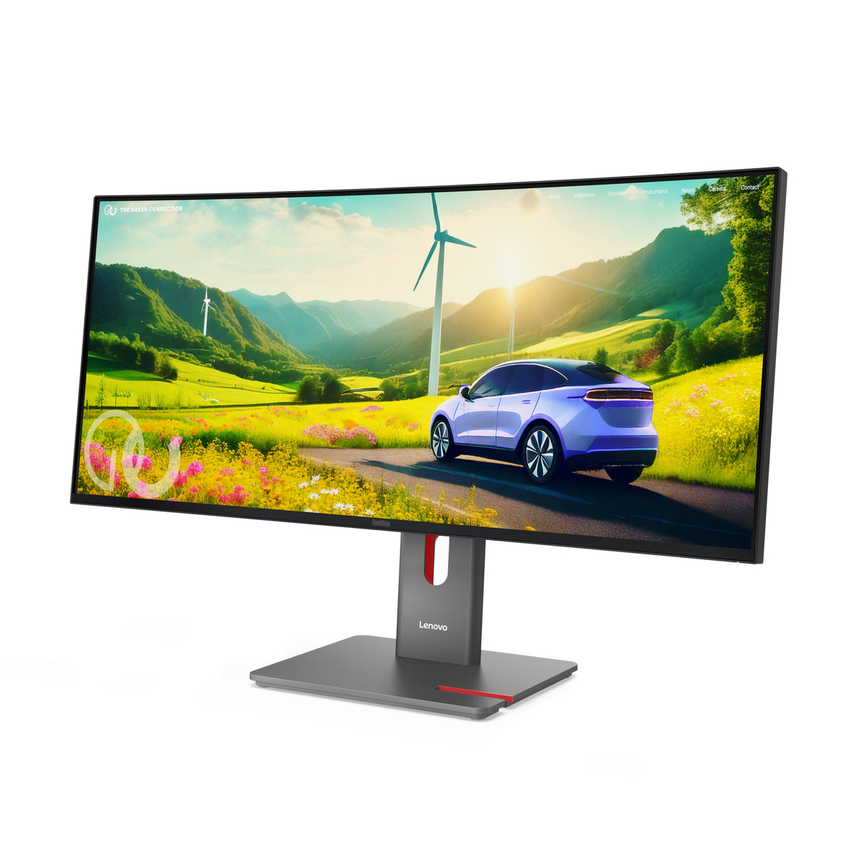 Lenovo ThinkVision P34WD-40 LED display 86,4 cm (34") 3440 x 1440 pixel Wide Quad HD LCD Sort