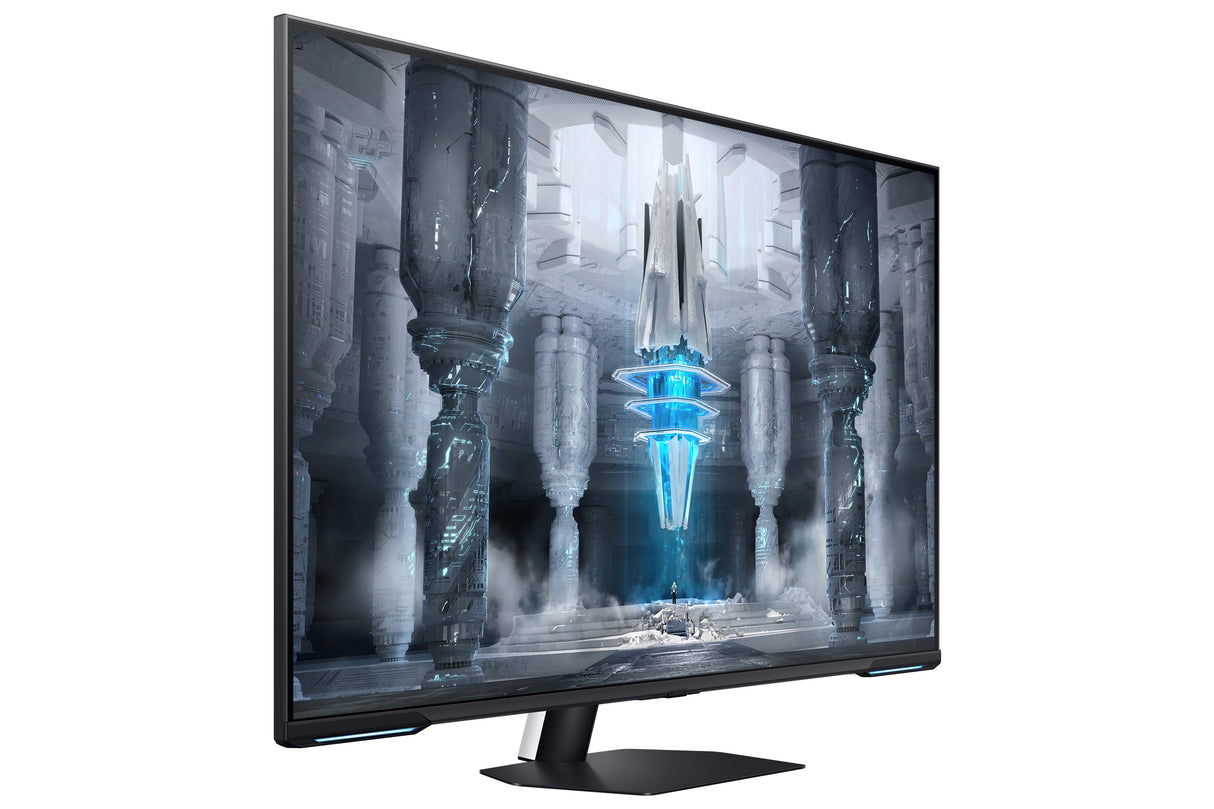 Samsung S43CG700NU computerskærm 109,2 cm (43") 3840 x 2160 pixel 4K Ultra HD LED Sort, Hvid