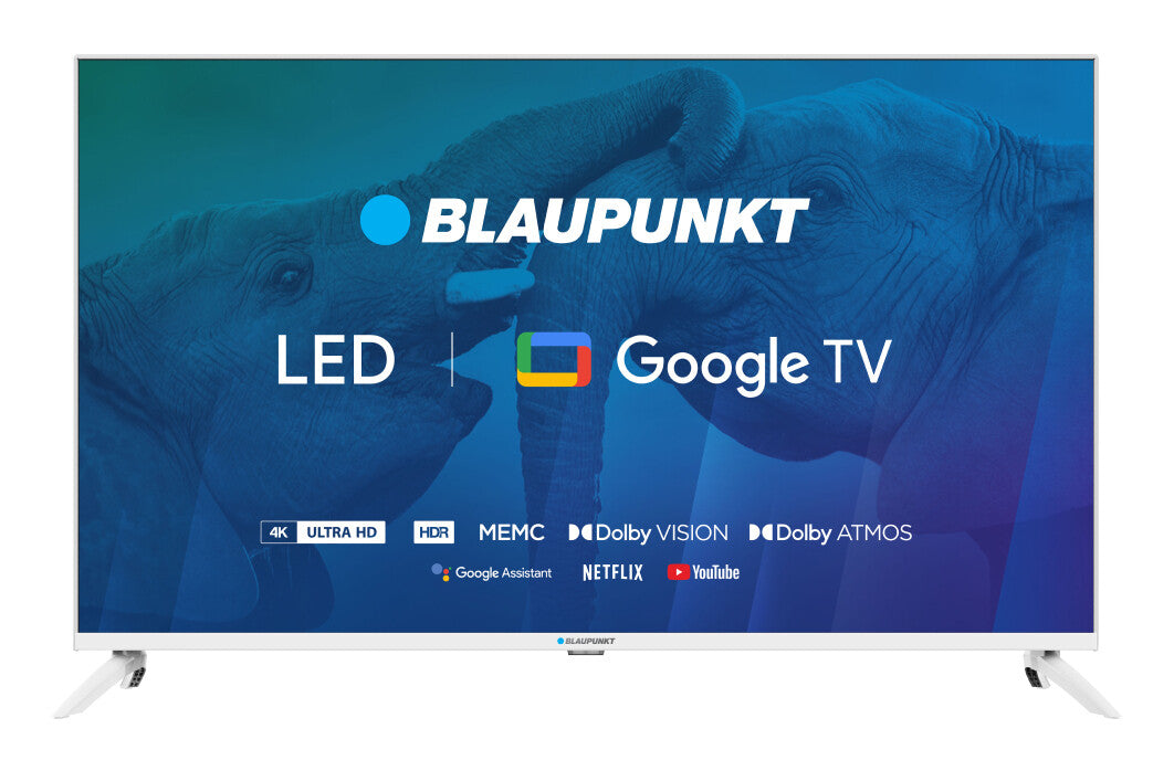 Blaupunkt 43UBG6010S TV 109,2 cm (43") 4K Ultra HD Hvid 250 cd/m²