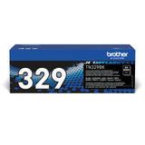 Brother TN-329BK tonerpatron 1 stk Original Sort