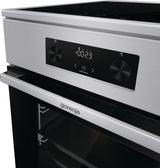 Gorenje 740742 komfur og ovn Fritstående komfur Elektrisk Zone induktionskogeplade Rustfrit stål