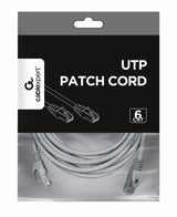 Gembird PP6U-5M netværkskabel Grå Cat6 U/UTP (UTP)