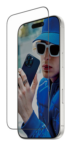 PG Screen Protecter Black Frame iPhone 17 Pro UWF Fastfit