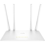 Cudy WR1200 trådløs router Hurtigt ethernet Dual-band (2,4 GHz / 5 GHz) Hvid