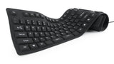 Gembird KB-109F-B tastatur USB + PS/2 QWERTY Sort