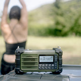 Sangean MMR-99 multi-powered radio green