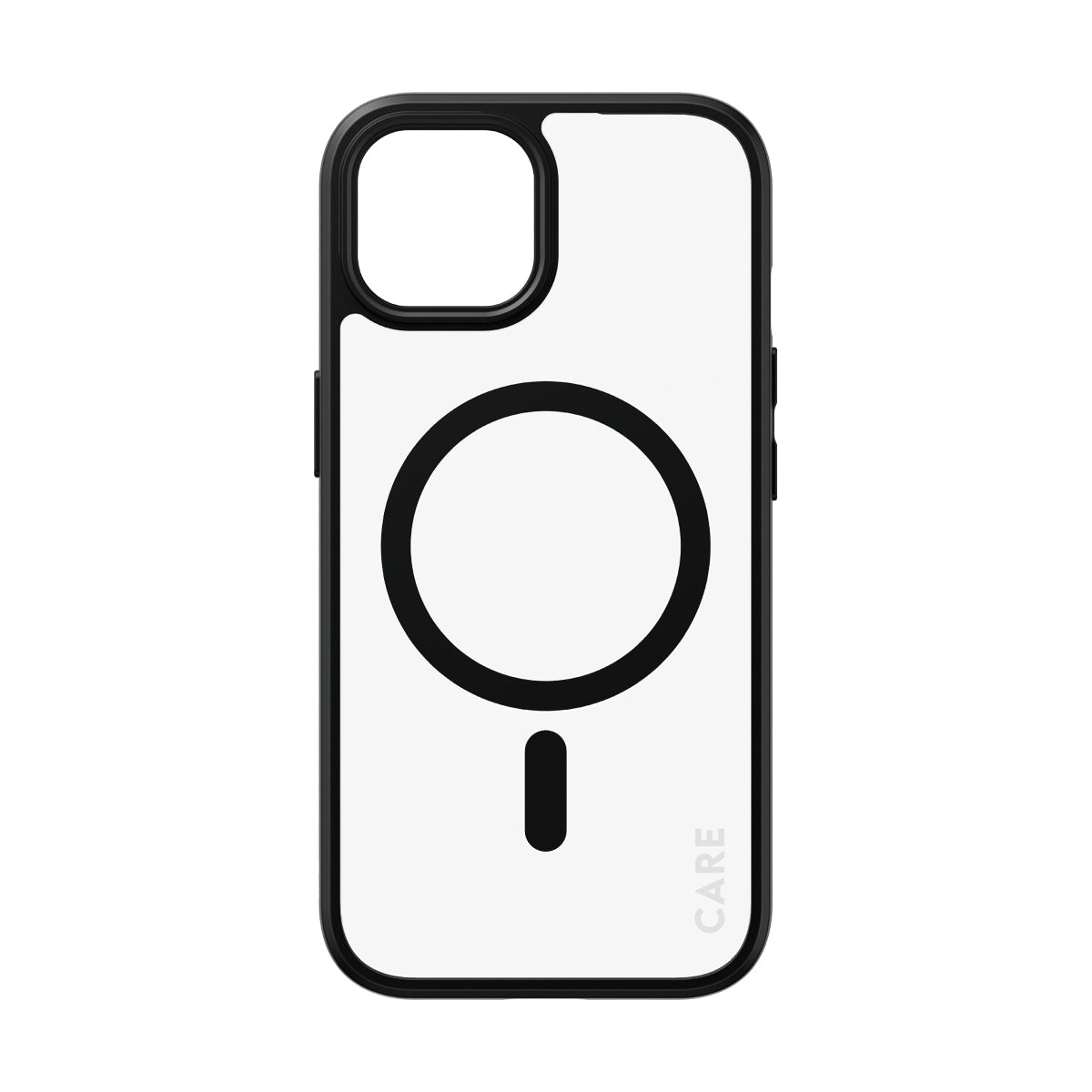 PanzerGlass CARE by ® Flagship Case Transparent Urban Combat m. Sort MagSafe iPhone 15