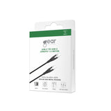 Gear 665111 USB-kabel USB 2.0 1,5 m USB C 0,48 Gbit/sek. 60 W Sort