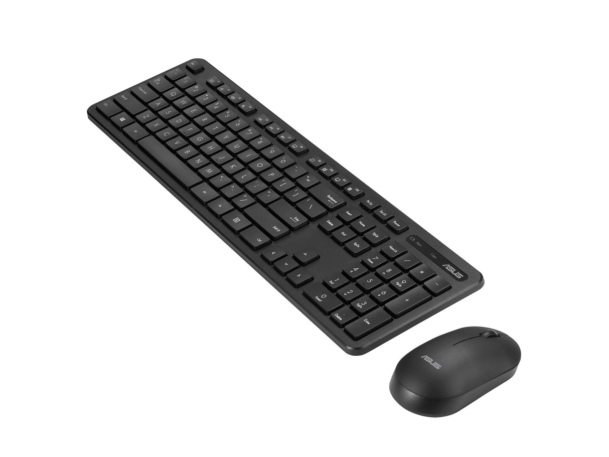 ASUS CW100 tastatur Mus inkluderet Universel RF trådløst QWERTY US engelsk Sort