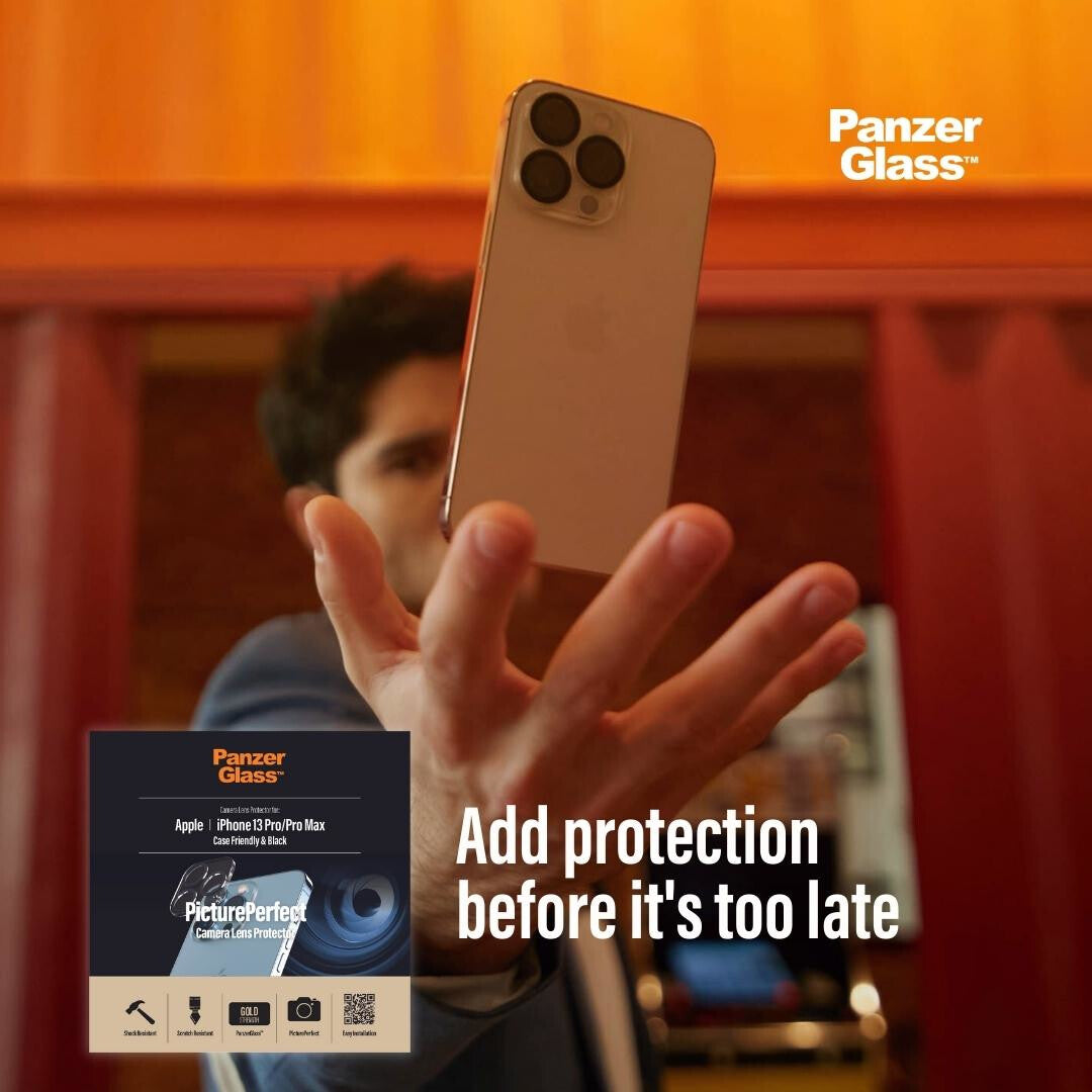 PanzerGlass ® PicturePerfect Kameralinsebeskytter iPhone 13 Pro | 13 Pro Max