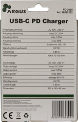 Inter-Tech PD-2065 Adapter 5 / 9 / 12 / 15 / 20V
