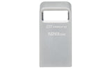 Kingston DataTraveler Micro 128GB USB 3.2 Gen 1 USB stick Sølv