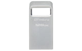 Kingston DataTraveler Micro 128GB USB 3.2 Gen 1 USB stick Sølv