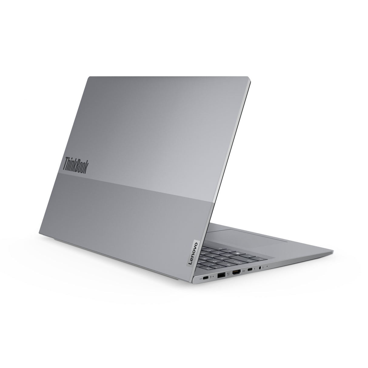 Lenovo ThinkBook 16 G7 ARP AMD Ryzen™ 7 7735HS Laptop 40,6 cm (16") WUXGA 32 GB DDR5-SDRAM 512 GB SSD Wi-Fi 6E (802.11ax) Windows 11 Pro Nordisk Grå