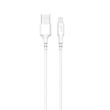 Gear Rundt ladekabel Lightning til USB-A 3m Hvid MFI