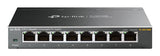 TP-Link TL-SG108E netværksswitch Administreret L2 Gigabit Ethernet (10/100/1000) Sort