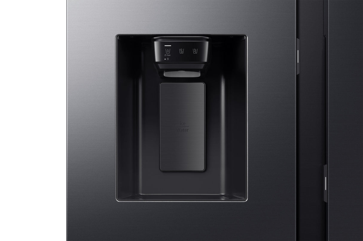 Samsung RS80F64KEF side-by-side køle-fryseskab Fritstående 640 L Sort