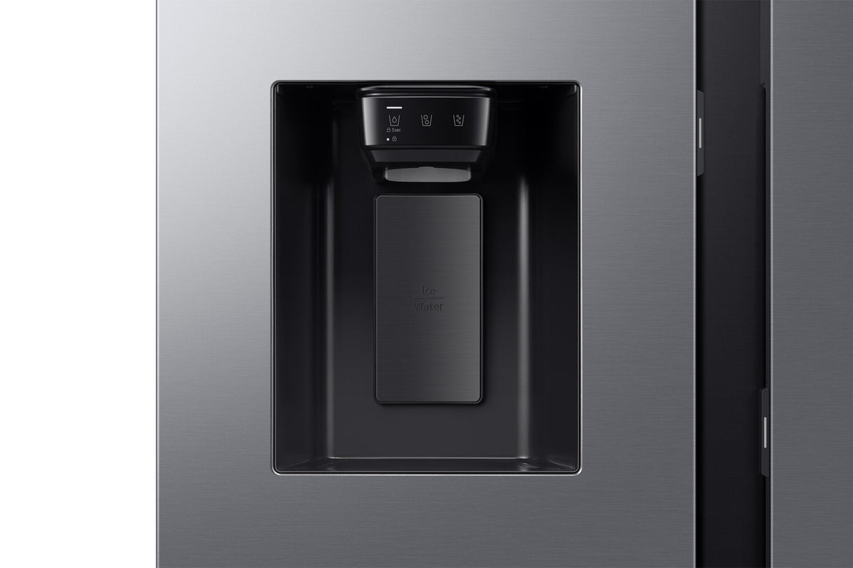 Samsung RS80F64KET side-by-side køle-fryseskab Fritstående 640 L Rustfrit stål