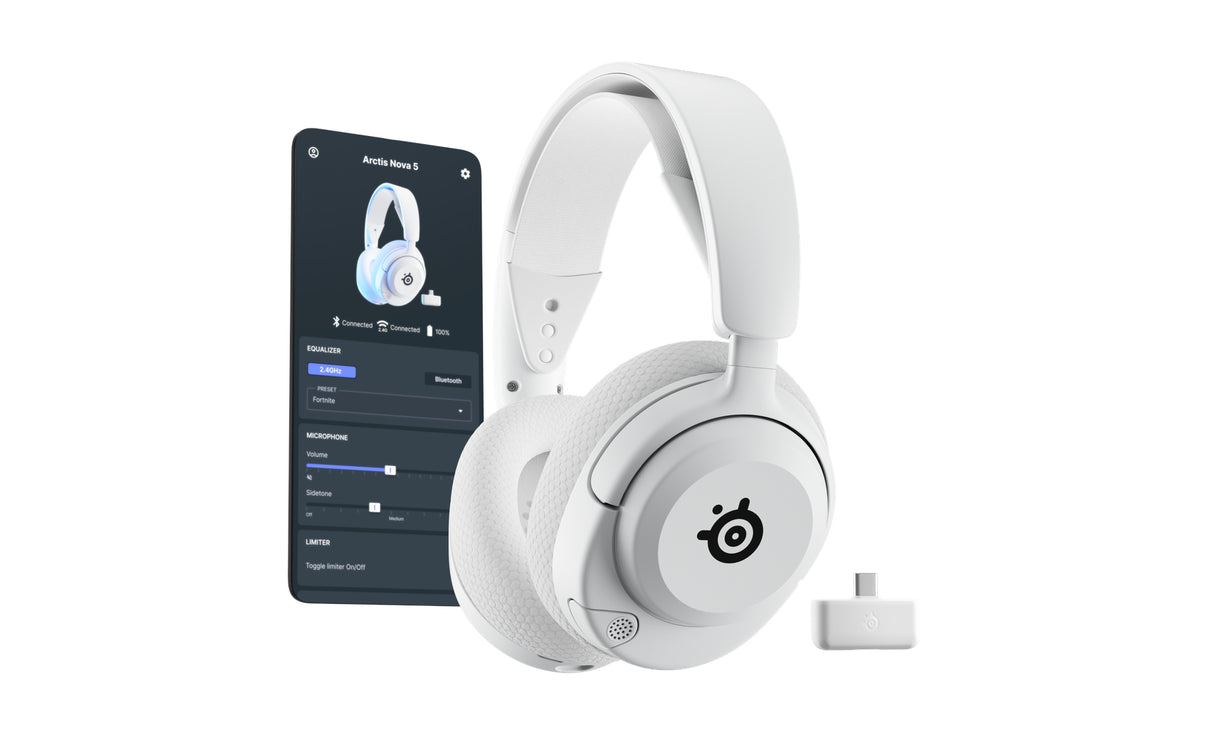 SteelSeries Arctis Nova 5 headset white