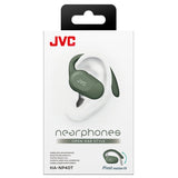 JVC HA-NP40T Nearphone Open Ear Headphone - grøn