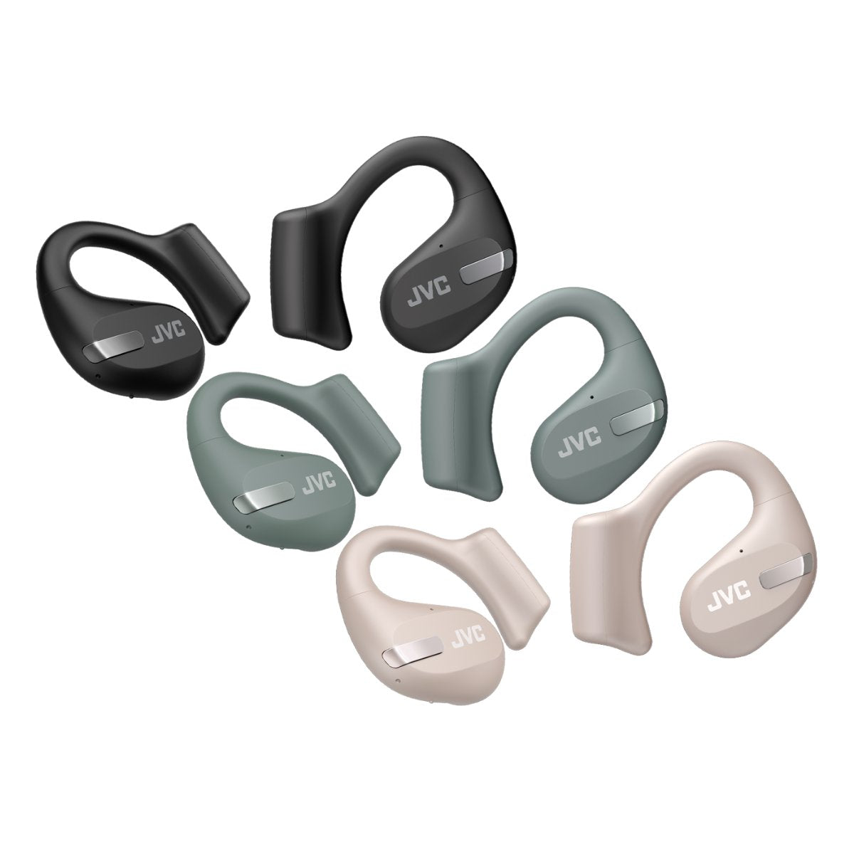 JVC HA-NP50T Nearphone Open Ear Headphone - beige