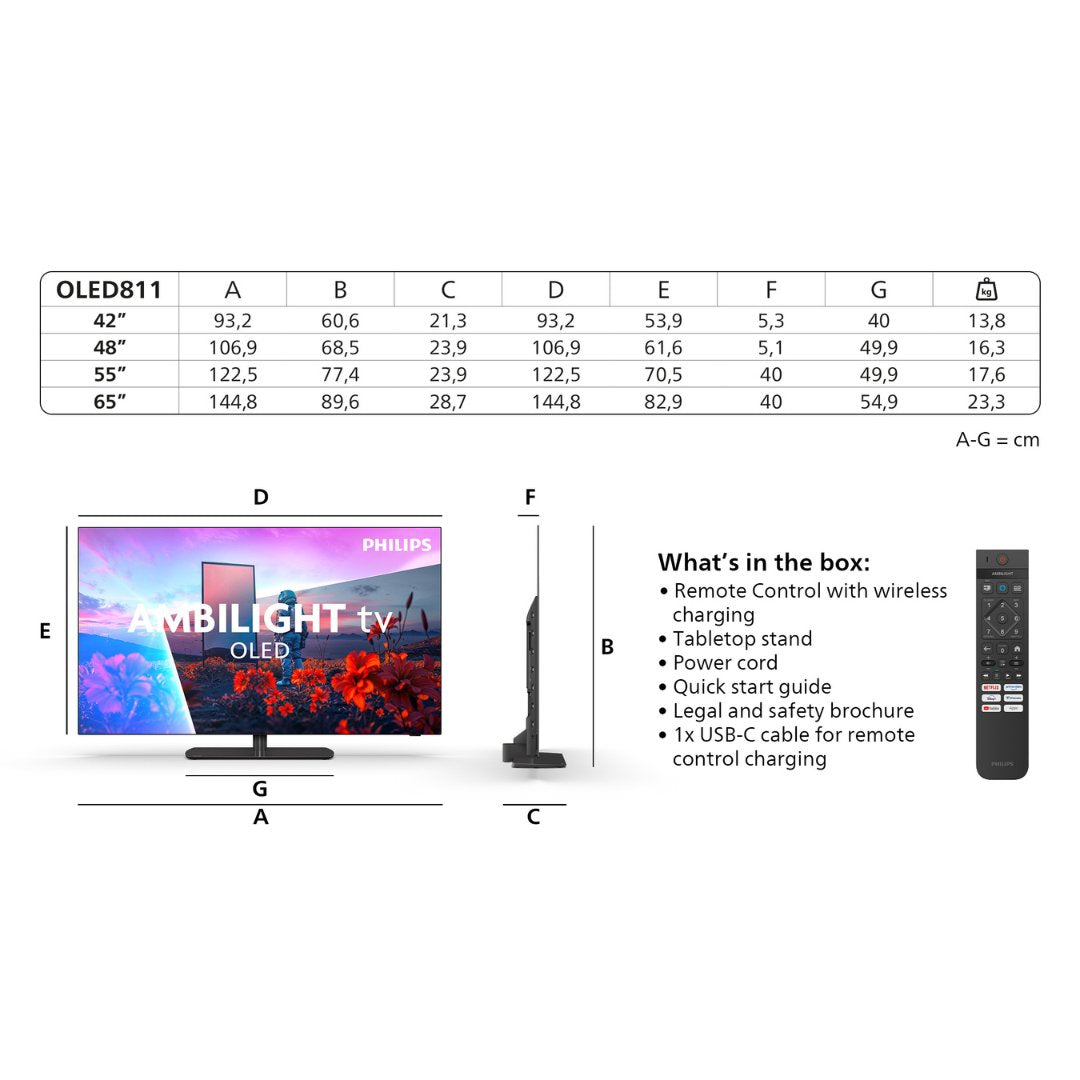 Philips 55OLED811/12 - OLED TV