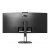 AOC V5 CU34V5CW computerskærm 86,4 cm (34") 3440 x 1440 pixel Wide Quad HD LED Sort