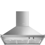 Smeg Classic Hætte KD90HXE Rustfrit stål