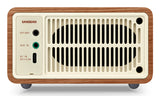 Sangean WR-7 Plus radio vintage walnut