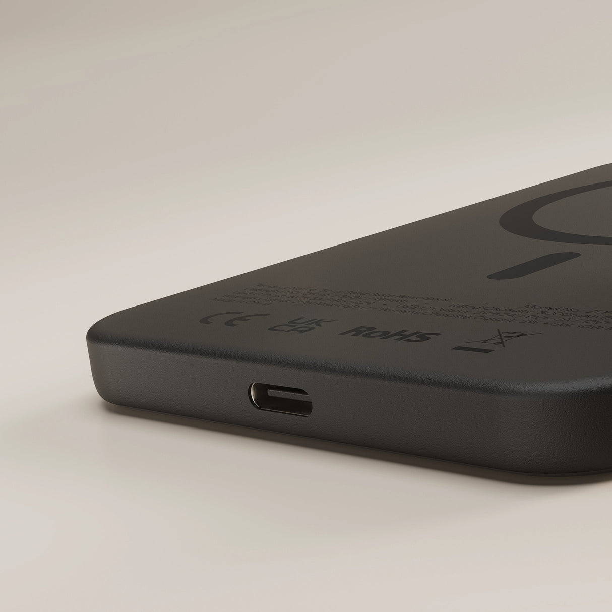 ZENS ZEPP06B/00 powerbank 5000 mAh Trådløs opladning Sort