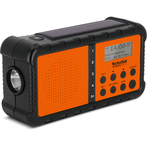 TECHNISAT TECHNIRADIO SOLAR 2 DAB+ - MULTI-POWERED RADIO