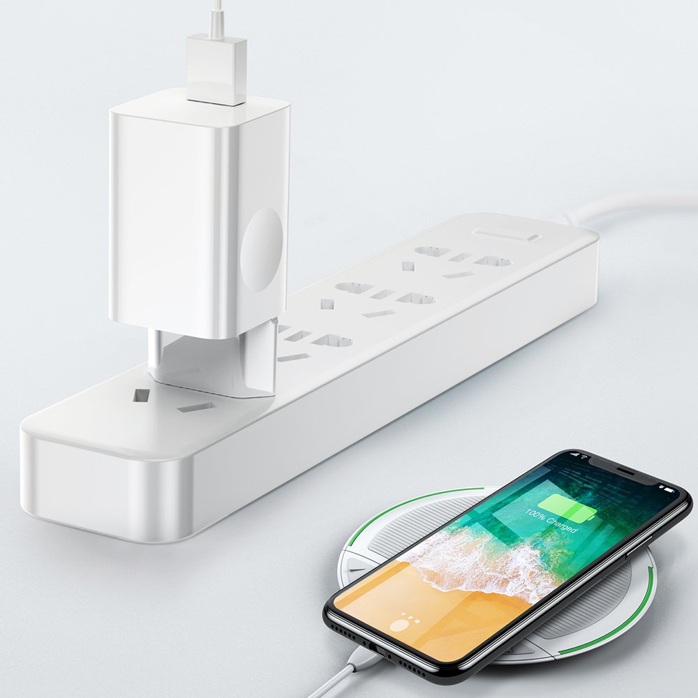 Baseus Charging Quick Charger CCALL-BX02 USB-A 24W QC 3.0 Network Charger - White