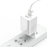 Baseus Charging Quick Charger CCALL-BX02 USB-A 24W QC 3.0 Network Charger - White