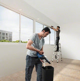Bosch GAS 18V-1 Professional håndholdt støvsuger Sort, Blå, Rød, Gennemsigtig Poseløs