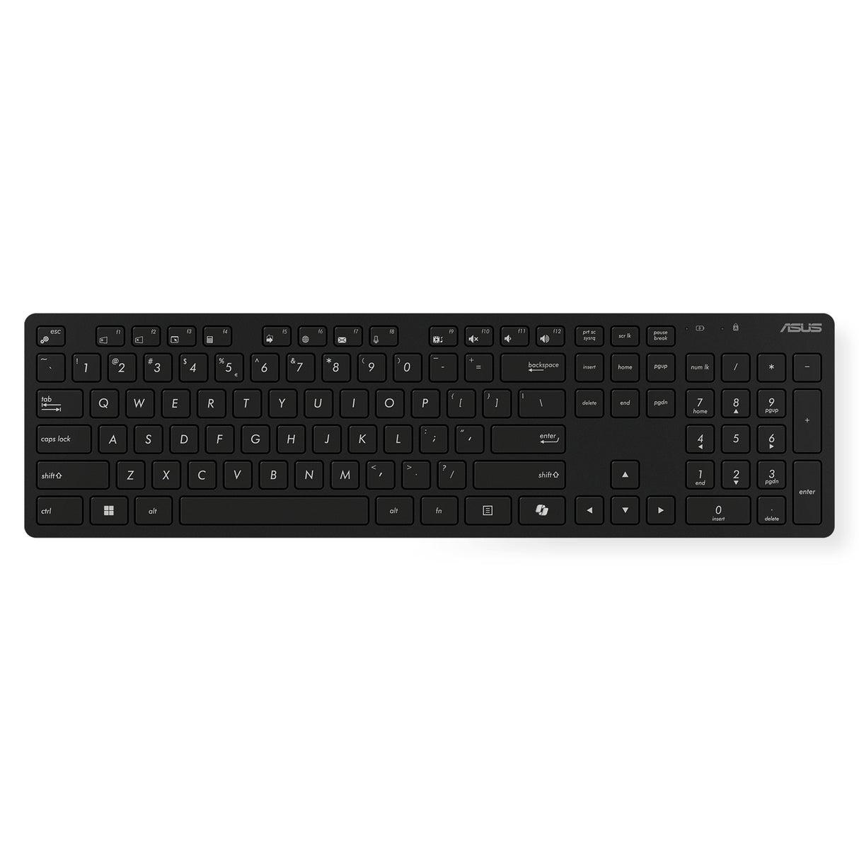 ASUS W5000 Wireless Keyboard and Mouse Set tastatur Mus inkluderet Universel RF trådløst Sort