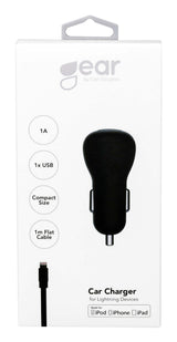 Gear 665008 oplader til mobil enhed Universel Sort Cigartænder, Vekselstrøm Automatisk, Indendørs