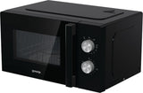 Gorenje MO20E2BH Sort Grill mikroovn Bordplade 20 L 800 W