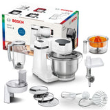 Bosch Serie 2 MUMS2EW40 foodprocessor 700 W 3,8 L Hvid