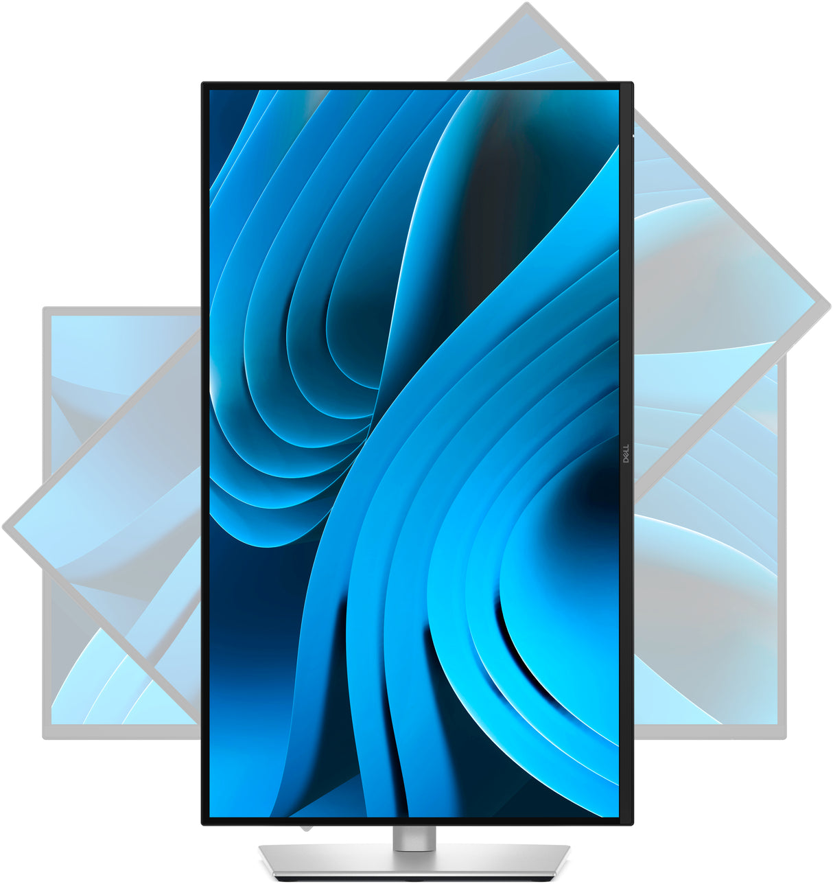 DELL Pro Plus P2725DE computerskærm 68,6 cm (27") 2560 x 1440 pixel Quad HD LCD Sort, Sølv