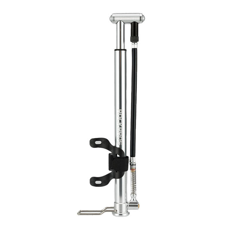 Rockbros cykelpumpe JG-004AS (sølv)